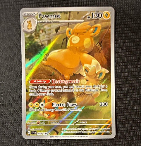 Pokemon tcg pawmot 209 - pawmot, 209/198