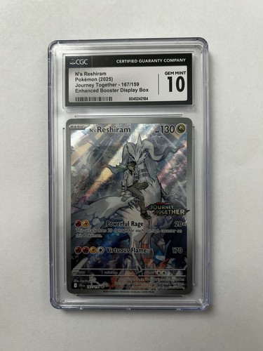Cgc reshiram 167 159 - cgc, n's