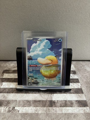 Psyduck illustration rare - psyduck,