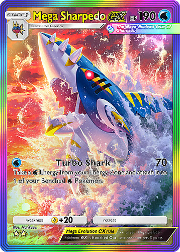 Digital mega sharpedo - mega,