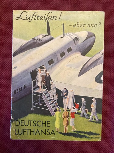 Lufthansa 1937 libretto - “lufthansa, –