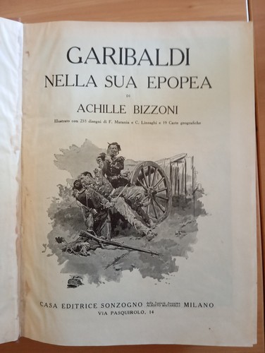 Garibaldi nella sua epopea